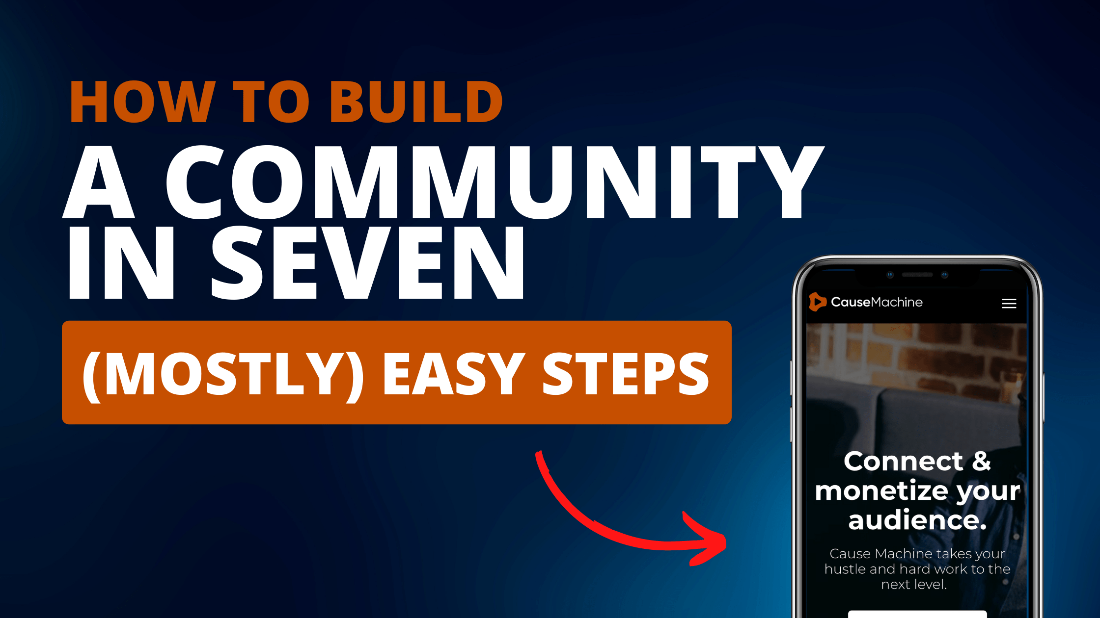 How to build a community